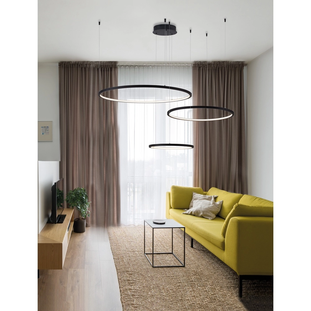 Design pendant lamp Purple black Lyora 5212017431899