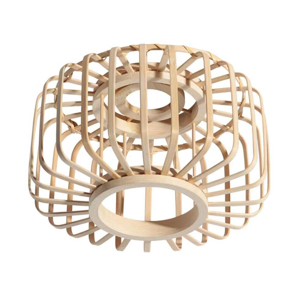 Bamboo ceiling lamp Bloeba Ø 20cm Steinhauer 8712746176797