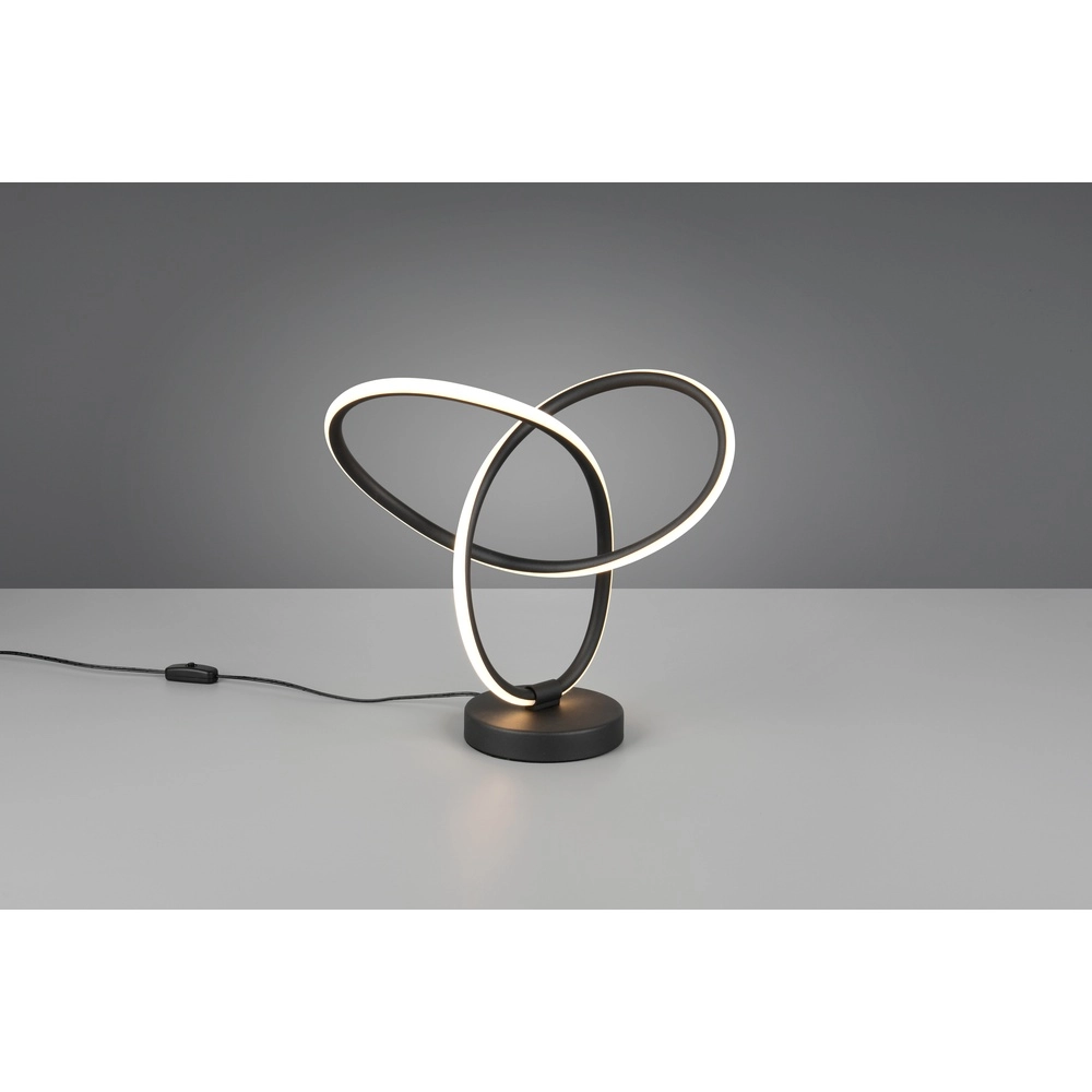 Table lamp Lando Design black Trio 4017807656527
