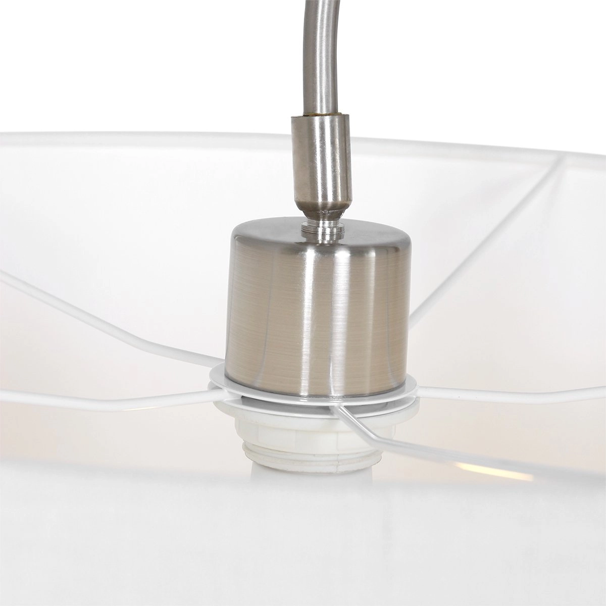 Stainless steel with white reading lamp Gramineus Steinhauer 8712746132458
