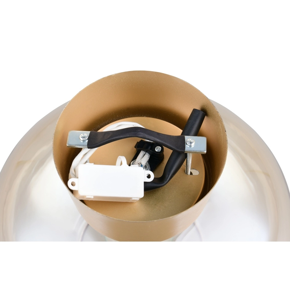 Ceiling lamp Sidera amber Ø 26cm Trio 4017807697261