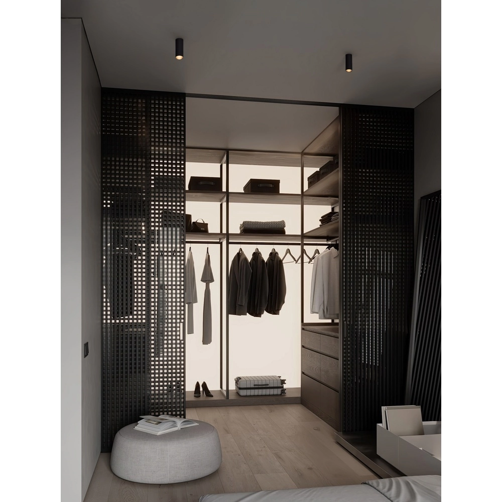 Ceiling spotlight Mor black Lyora 5212017475633