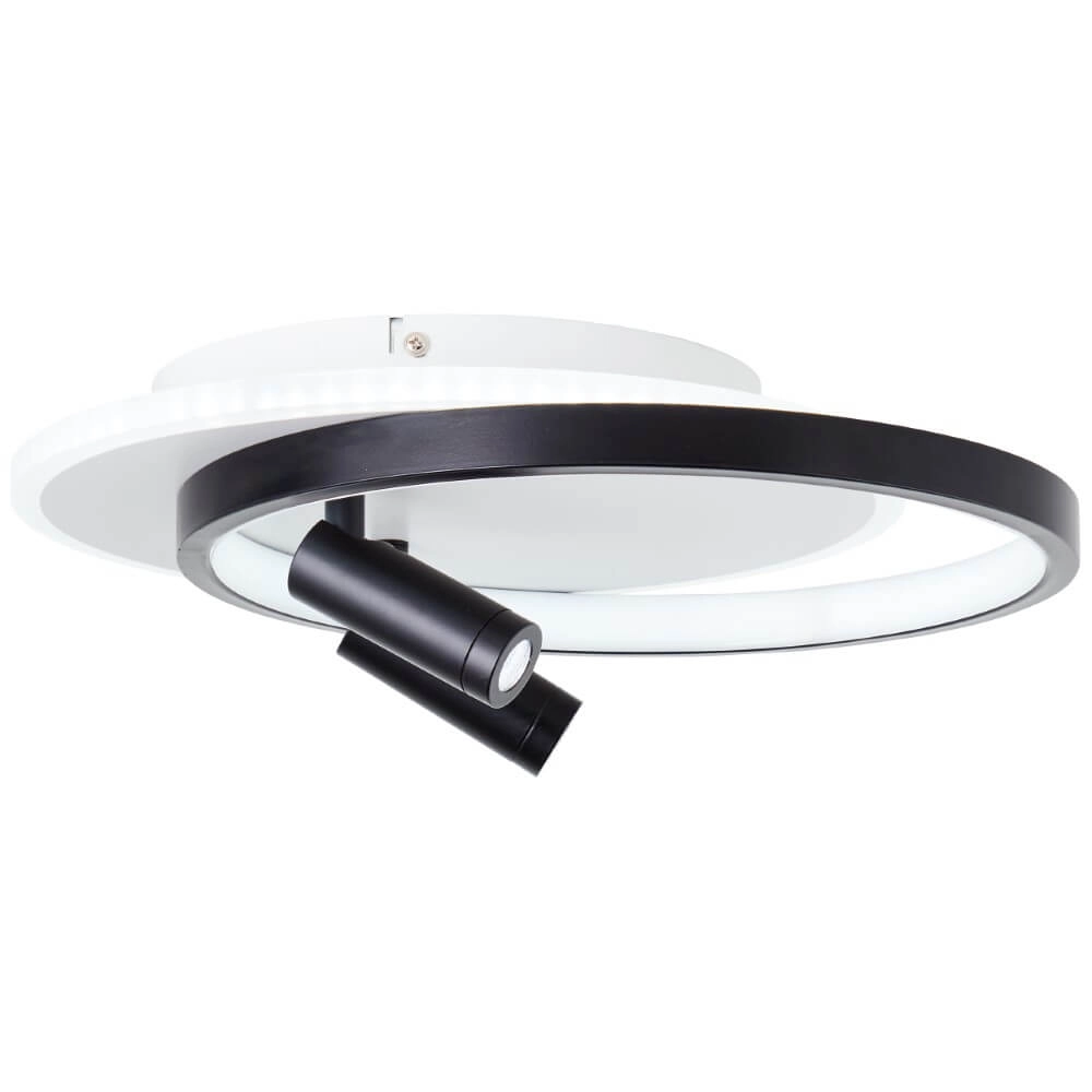 Led ceiling light Eunomia with 2 spotlights Brilliant 4004353409684
