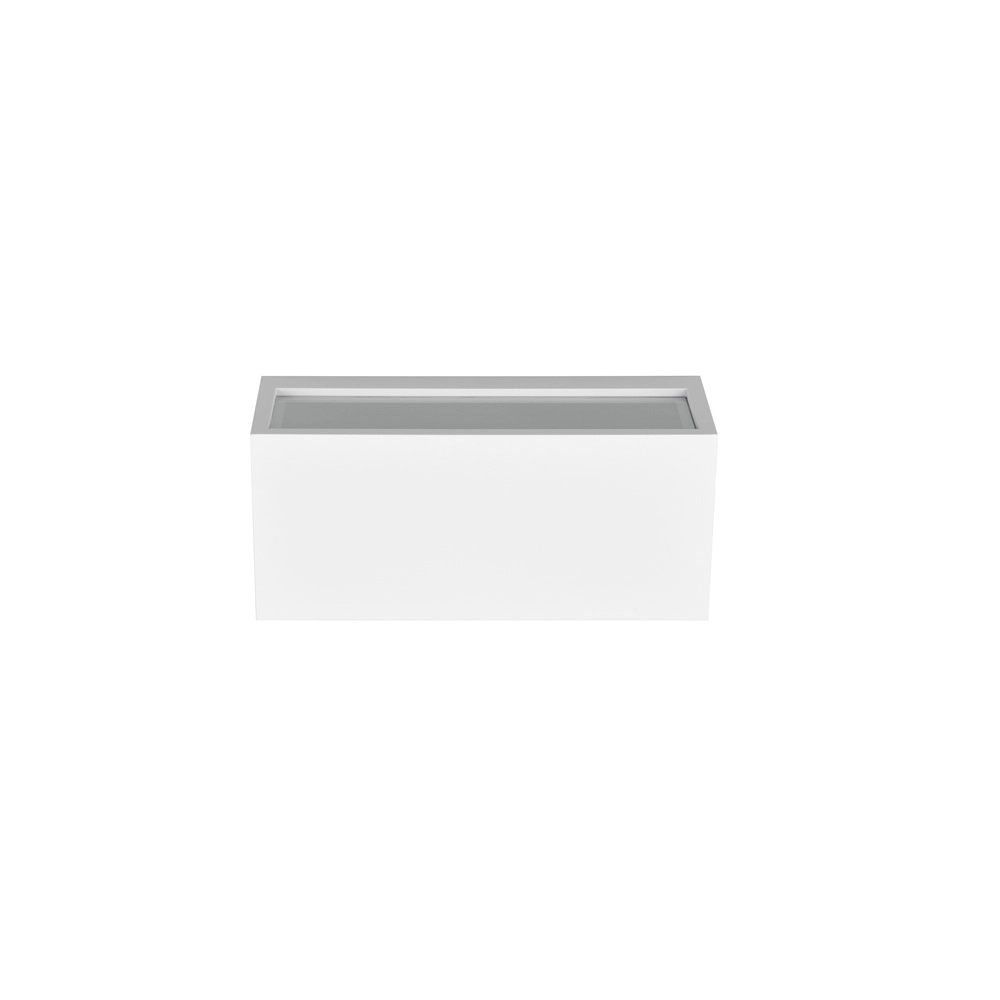 Sleek outdoor lamp Mayenne white Trio 4017807647563
