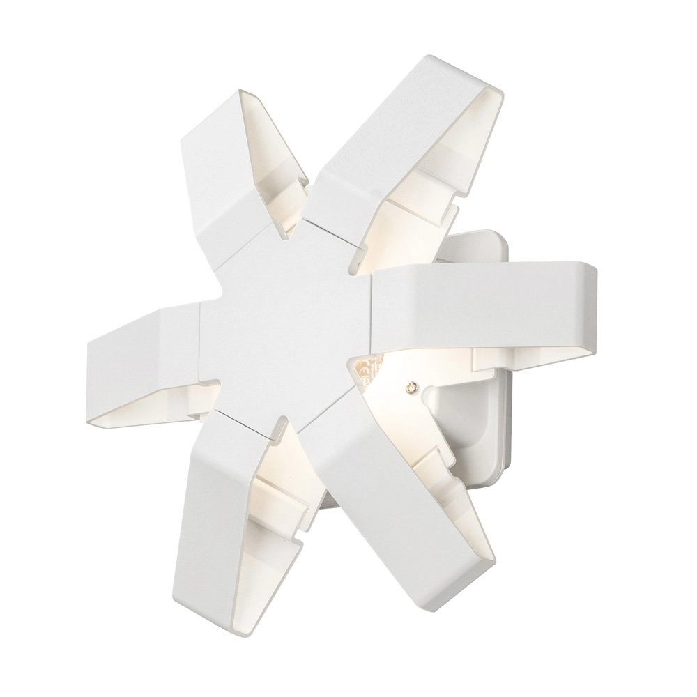 LED outdoor lamp Pescara Star 25cm white