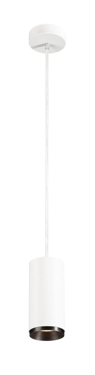 Pendant lamp Numinos M white/black 3000K - 60deg