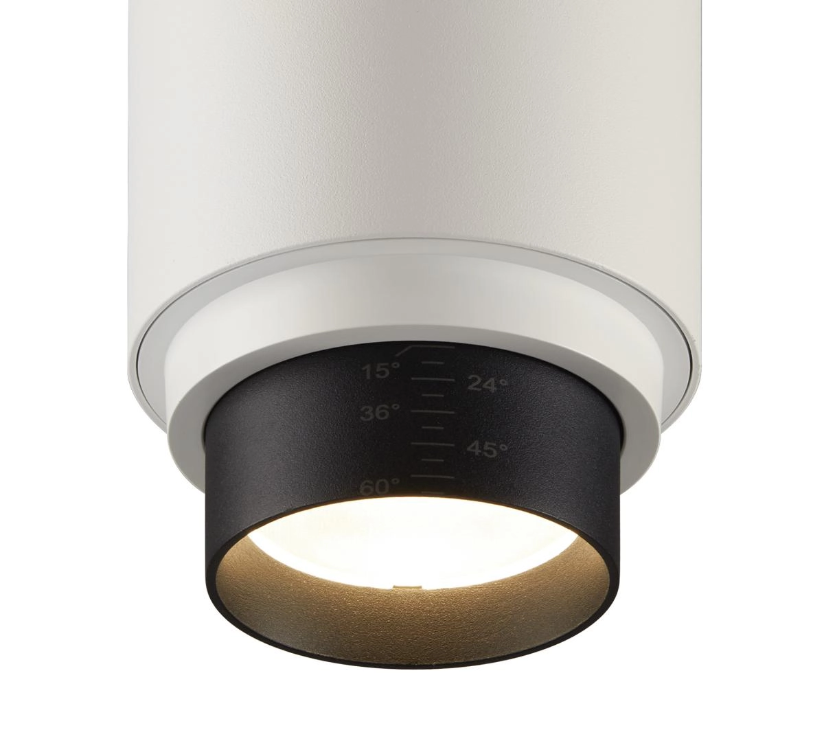 Railspot 3-phase Numinos Zoom M Dali white/black 3000K - 15deg SLV 4024163261968