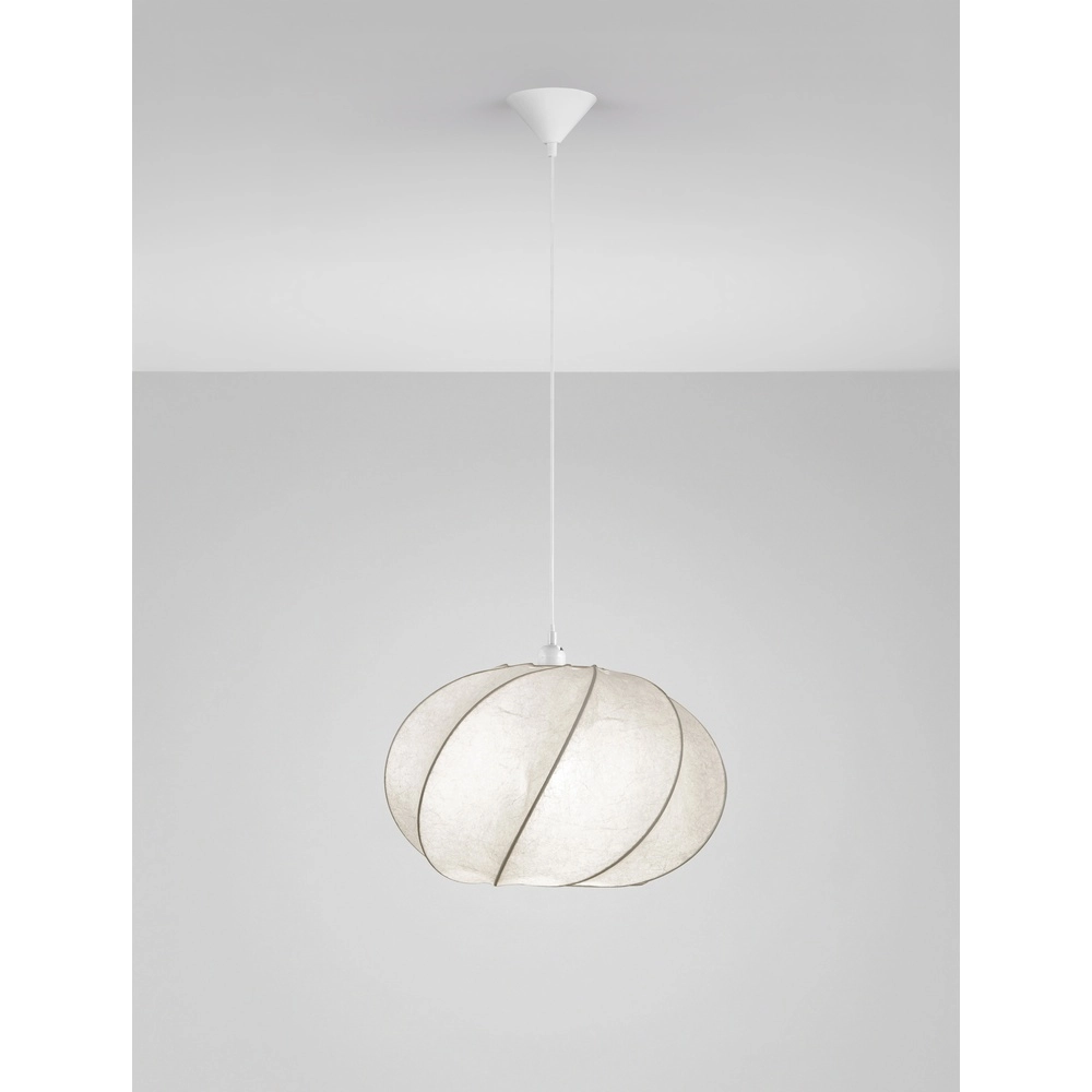 Pendant lamp Bora white Ø 45cm