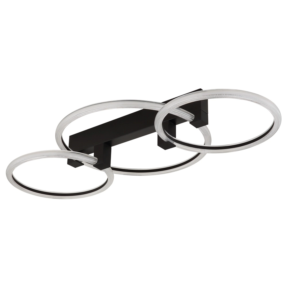Ceiling lamp Fletcher Design black Globo 9007371592289