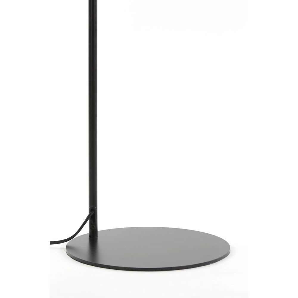 Floor lamp Lekar with smoke glass Light & Living 8717807636654
