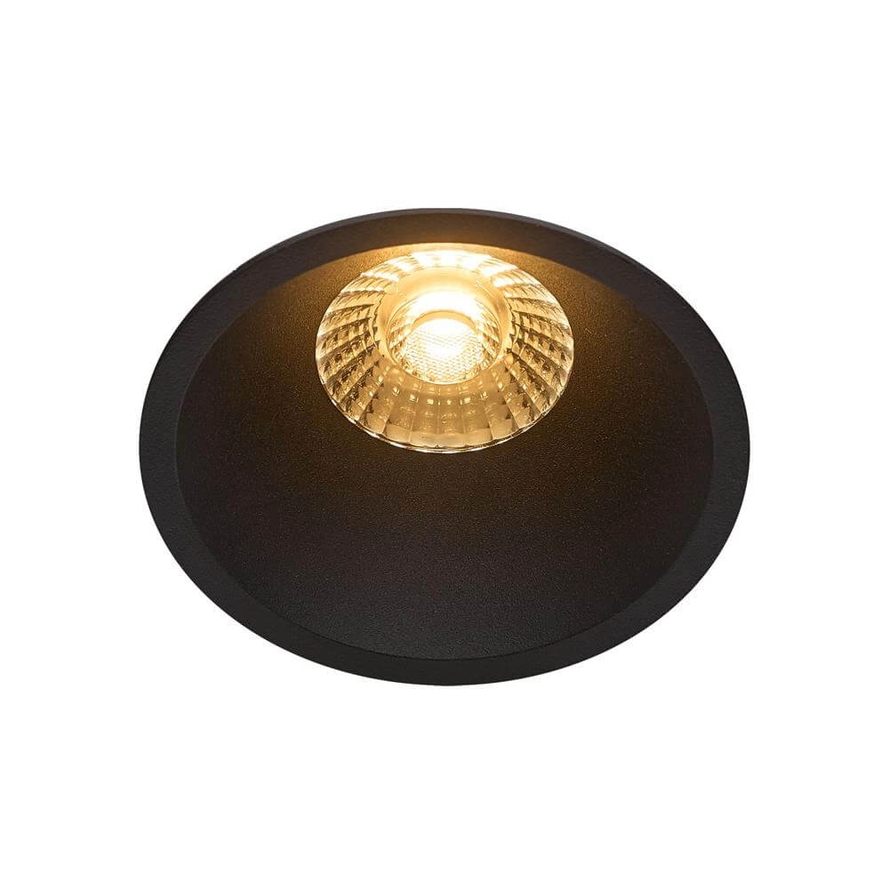 Round recessed spotlight Albric black Nordlux 5704924016479