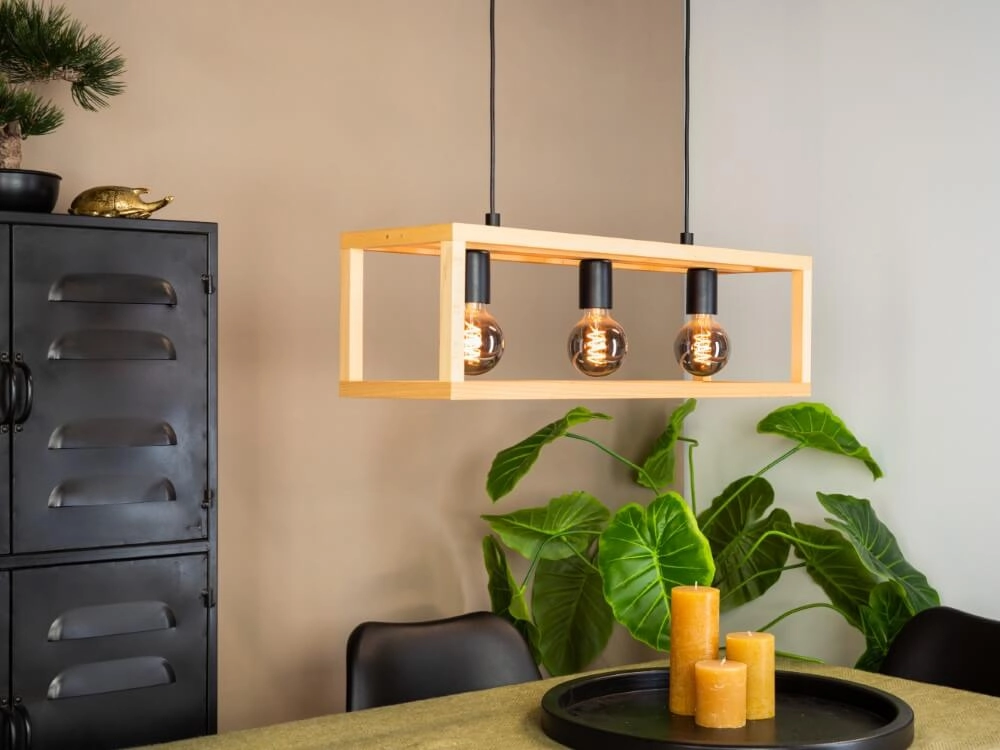 Dining table pendant lamp Blackcrown 1 Eglo 9002759321444