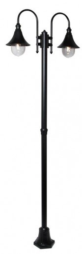 Classic floor lamp Calice 2-light black