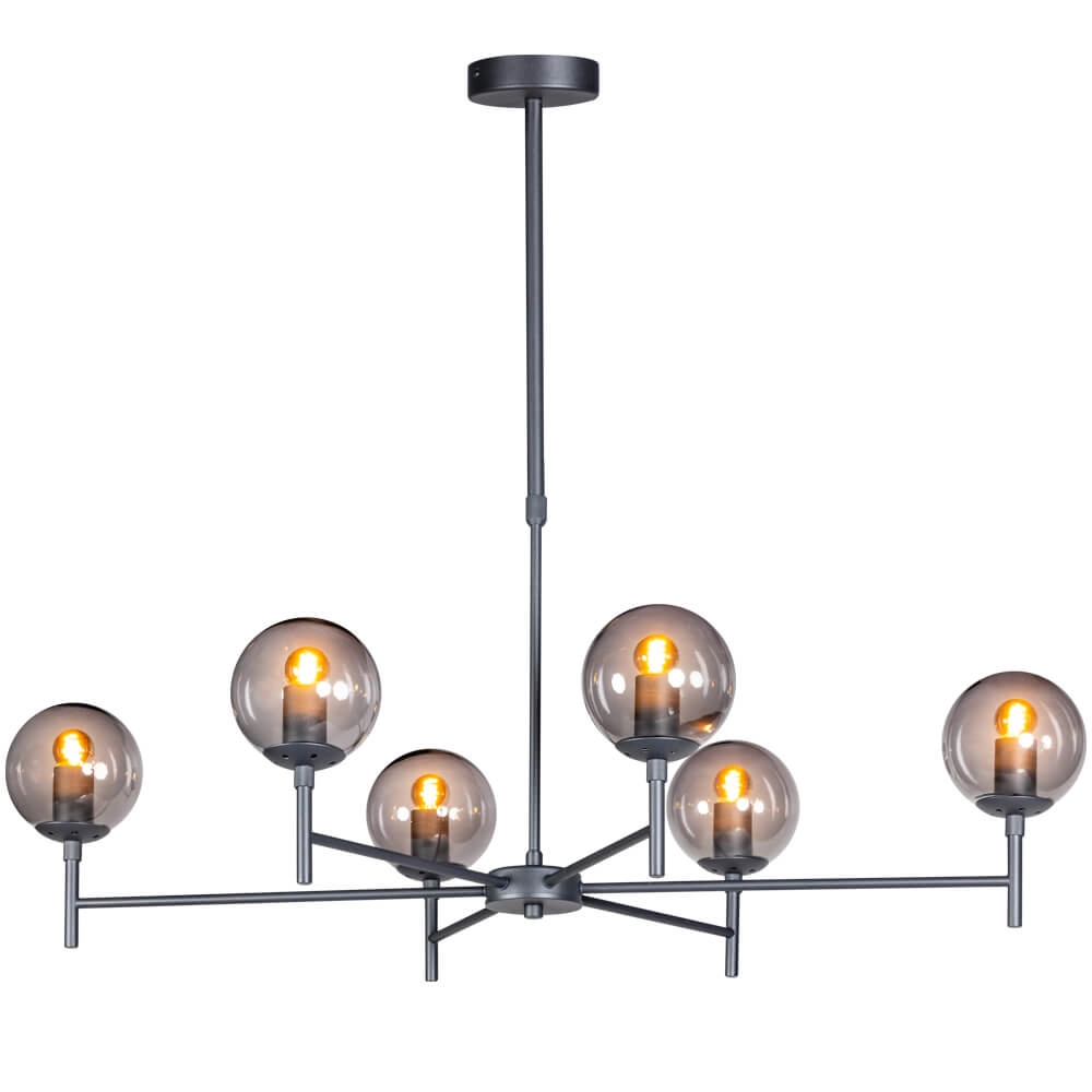 Glass pendant lamp Davina ETH 8720195302735