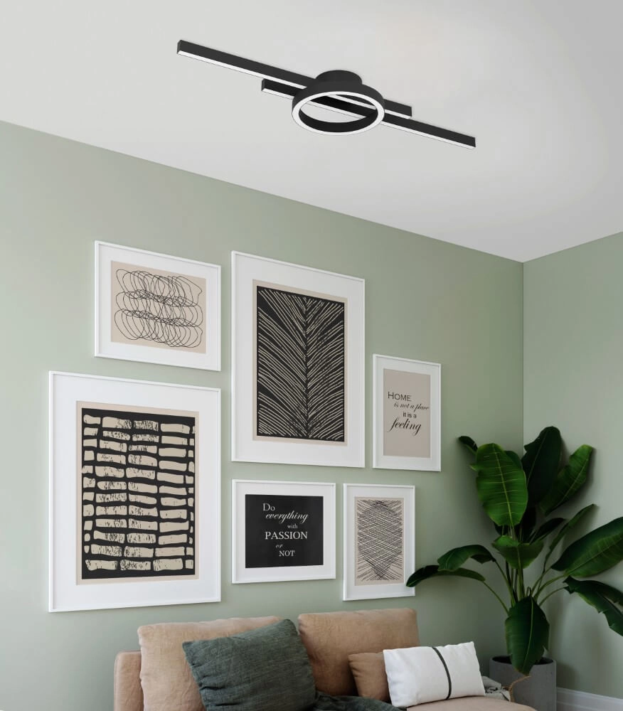 White LED ceiling light Amandolo Eglo 9008606275052