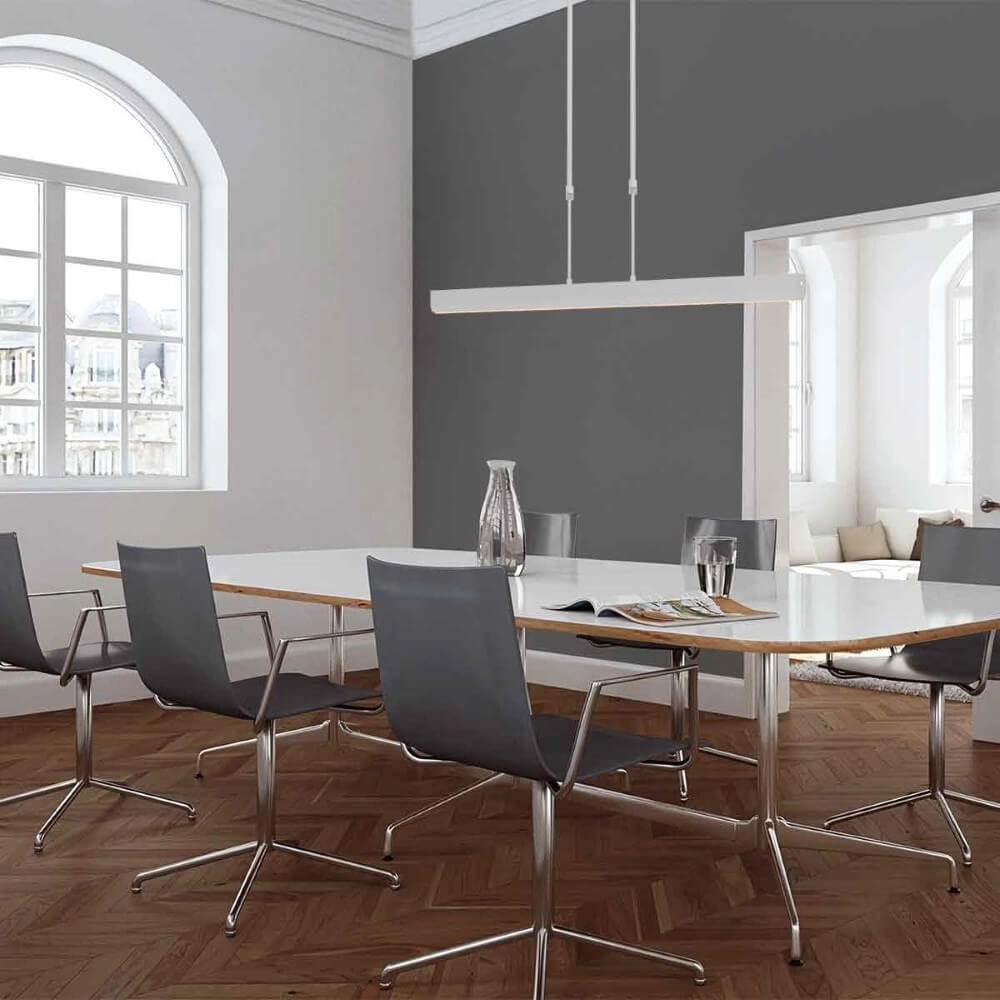 Led Office Pendant Light Zelena LED Steel Steinhauer 8712746170597