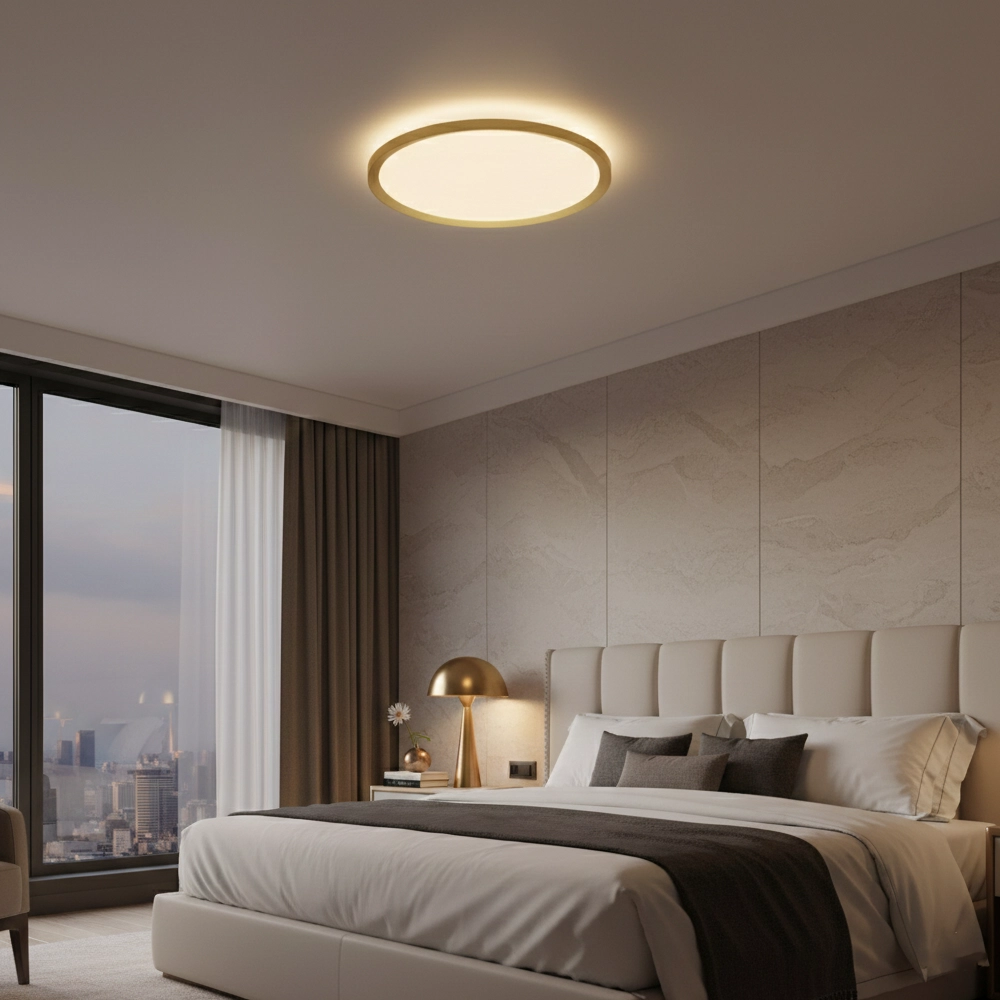 Ceiling light Aoton gold Ø 40cm