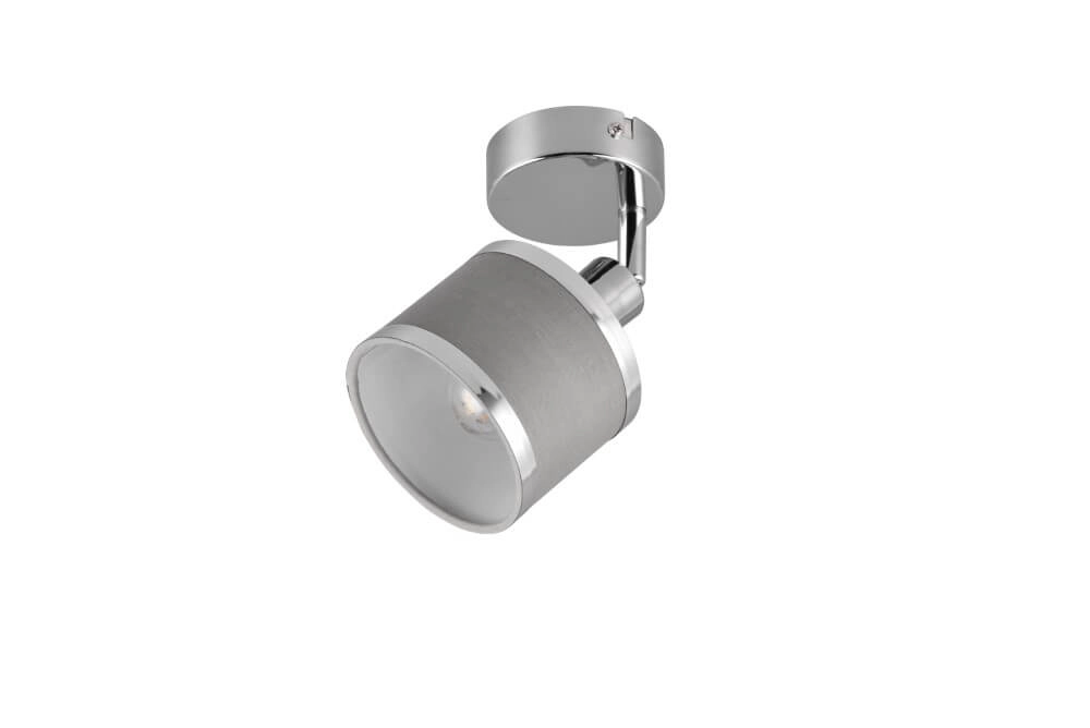 Design surface-mounted spotlight Arosa nickel 1-light Trio 4017807581126