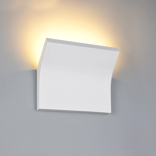Design wall lamp Vanjura plaster - white