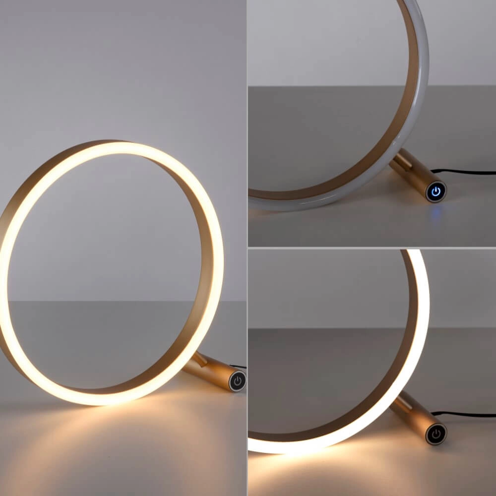 Table lamp Ritus brass Just Light 4043689985615