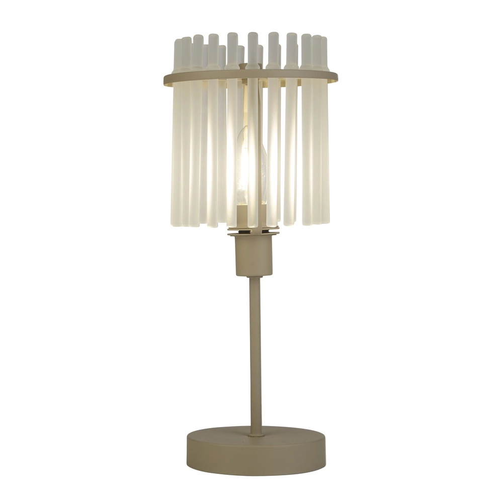 Table lamp Swizzle sand brown