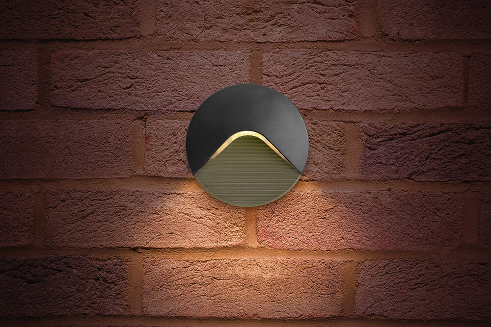 Round wall lighting Pathlux Brick Anthracite Lyora 5055788232841