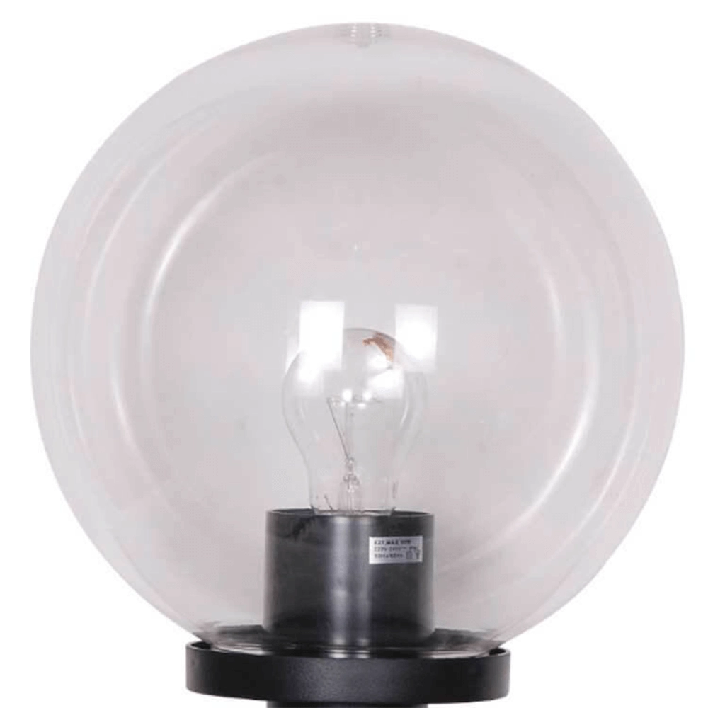 Bulb lamp Bolano 31,5cm. pedestal clear Lyora 8716803501072