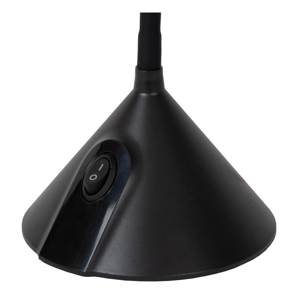 Black desk lamp Milo LED 3.2W Lucide 5411212185891