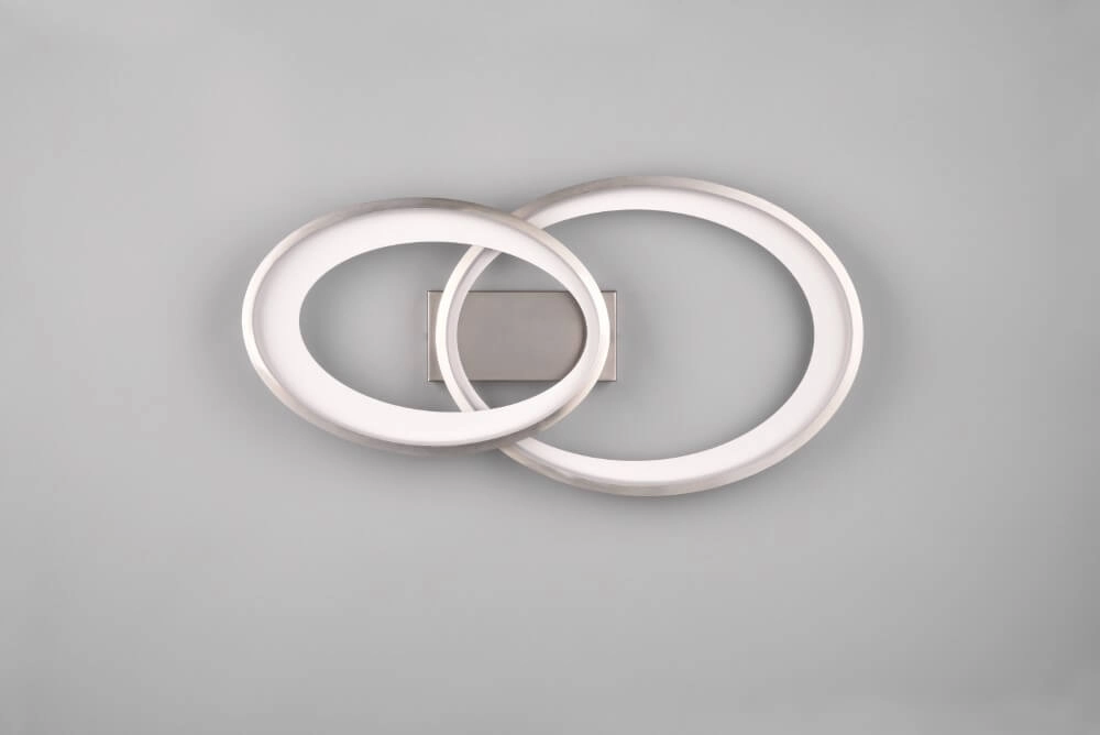 Ceiling lamp Malaga nickel Trio 4017807576948