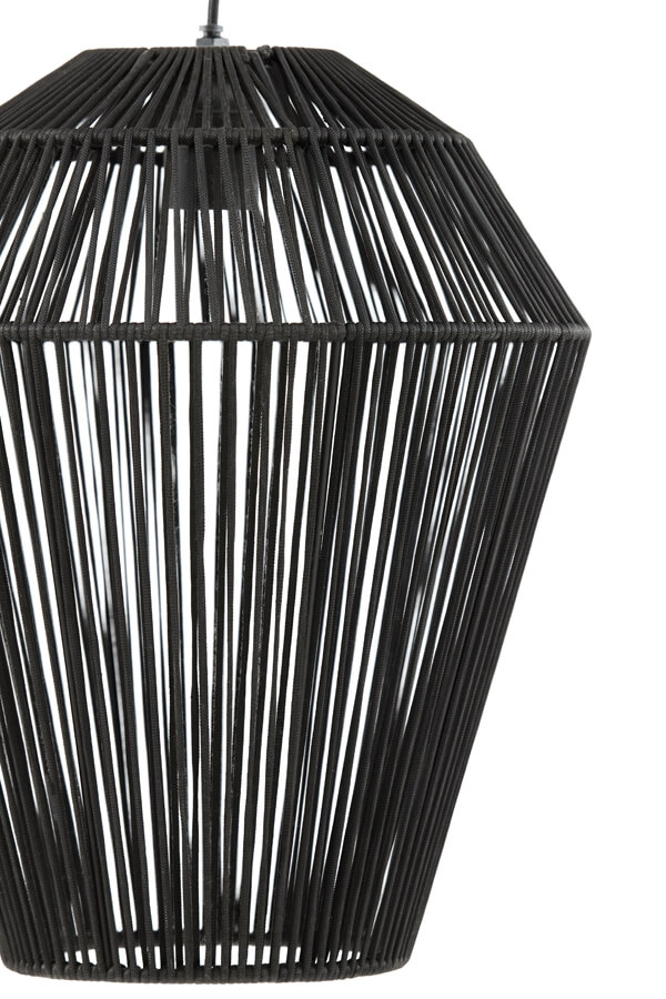 Bohemian pendant lamp Deya black Ø 45cm Light & Living 8717807681166