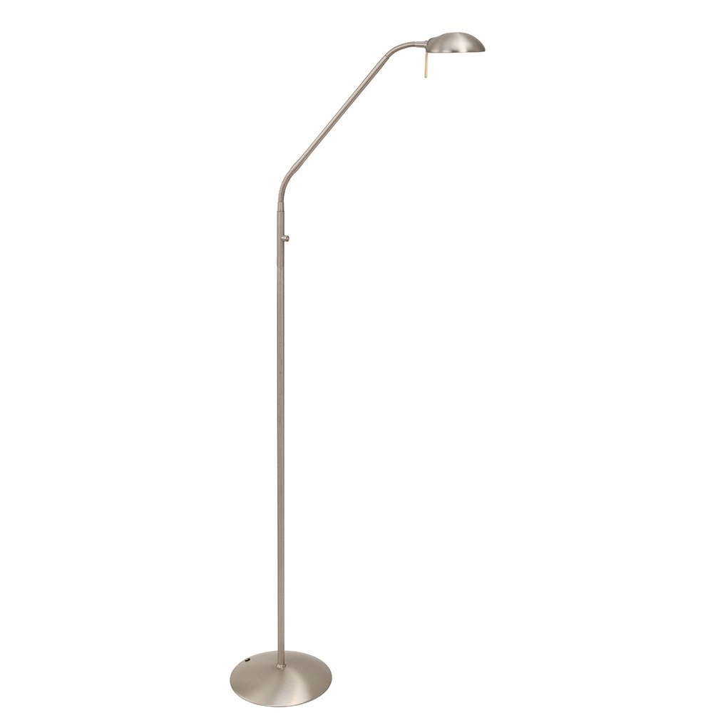 Floor lamp Mexlite 180cm - 2700K Metallic Grey