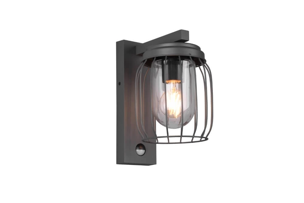 Wall lamp Tuela with motion sensor anthracite Trio 4017807506143