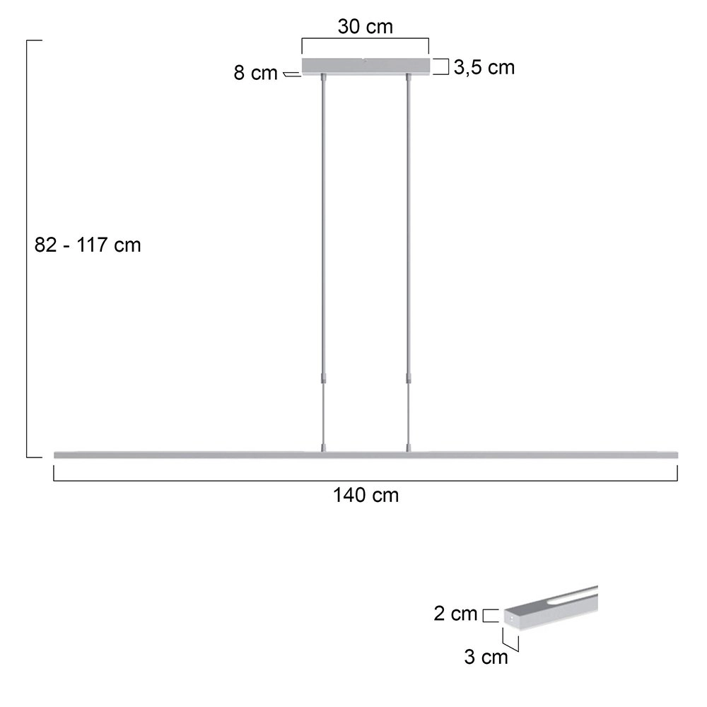 LED pendant light Zelena Steinhauer 8712746122787