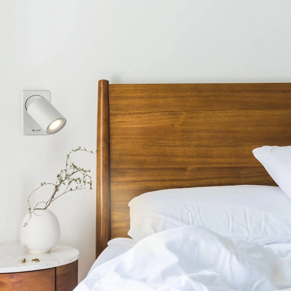 Ceiling lamp Moon 1 white Lyora