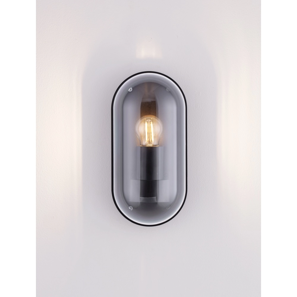 Oval wall lamp Amel Classic anthracite Lyora 5212017449382