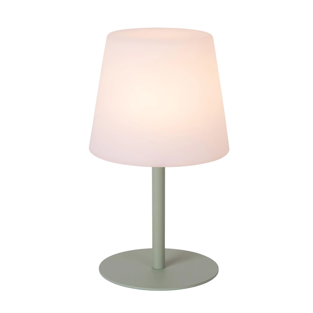 Rechargeable table lamp Tyon Green Lucide 5411212134752
