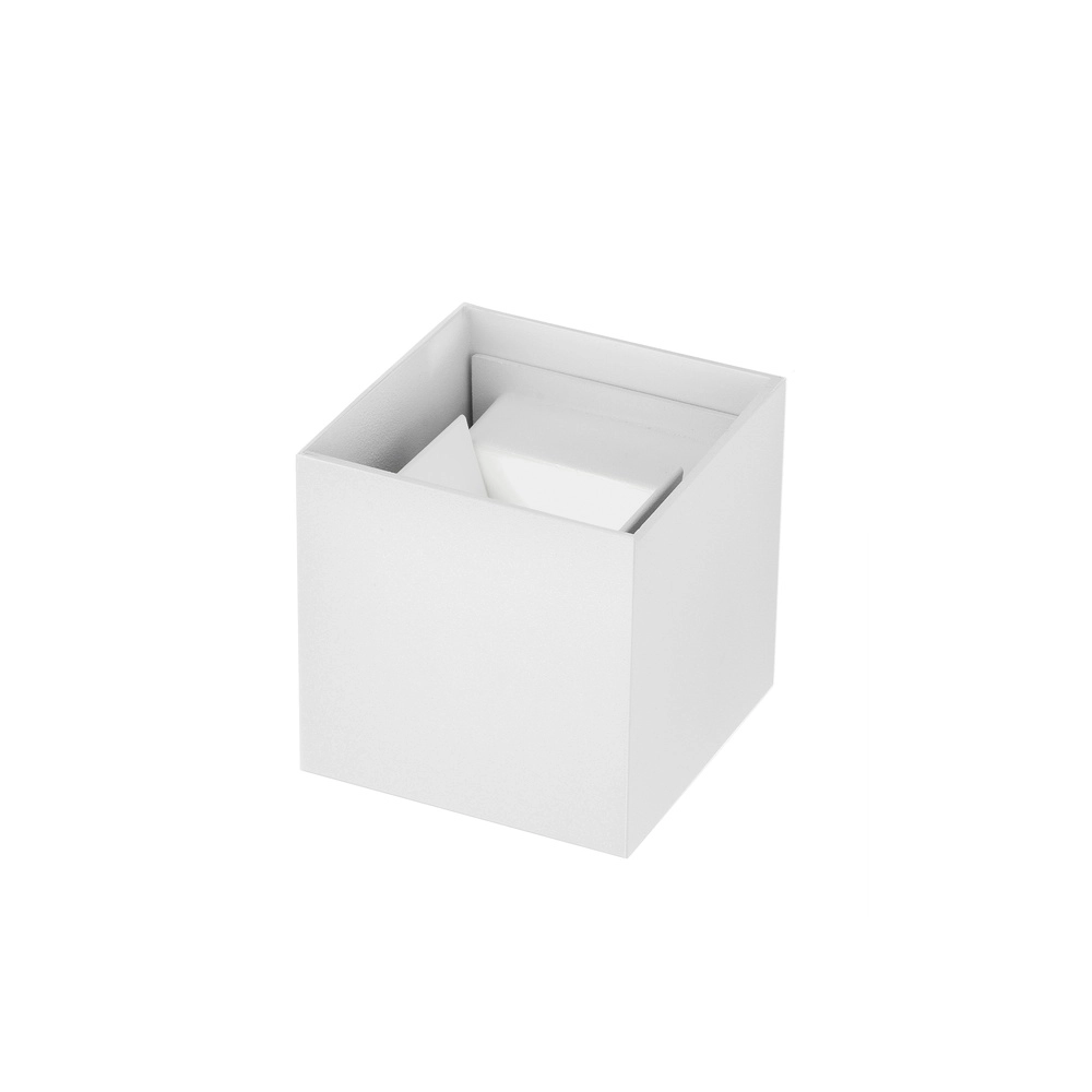 Square surface-mounted spot Epic white