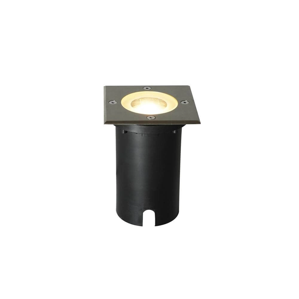 Ground spot Andor Stainless steel square