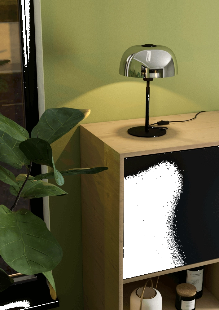 Design table lamp Solo 2 white Eglo 9008606235346