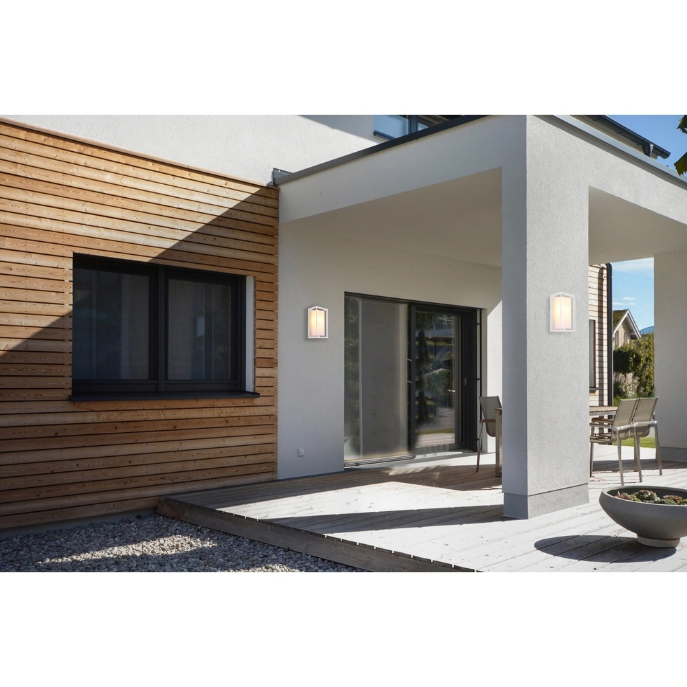 Outdoor wall lamp Logana white Globo 9007371471812