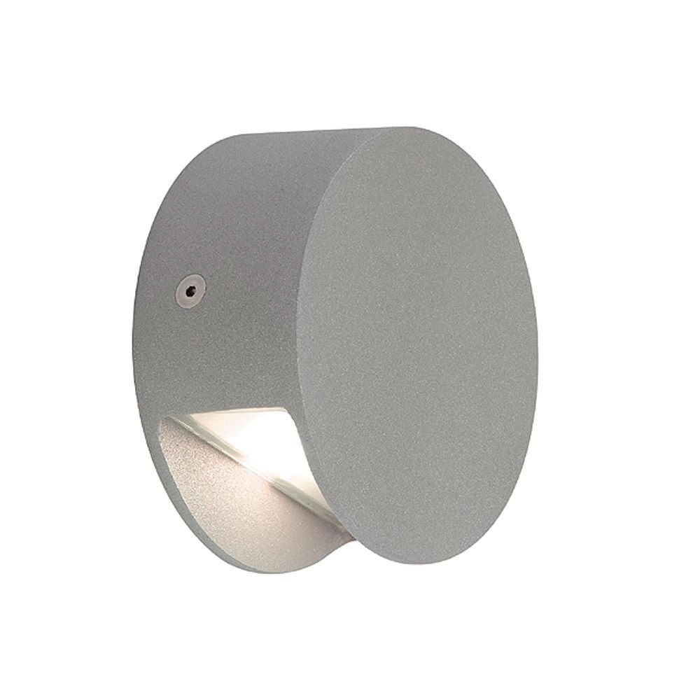Round outdoor lamp Pema LED wall luminaire