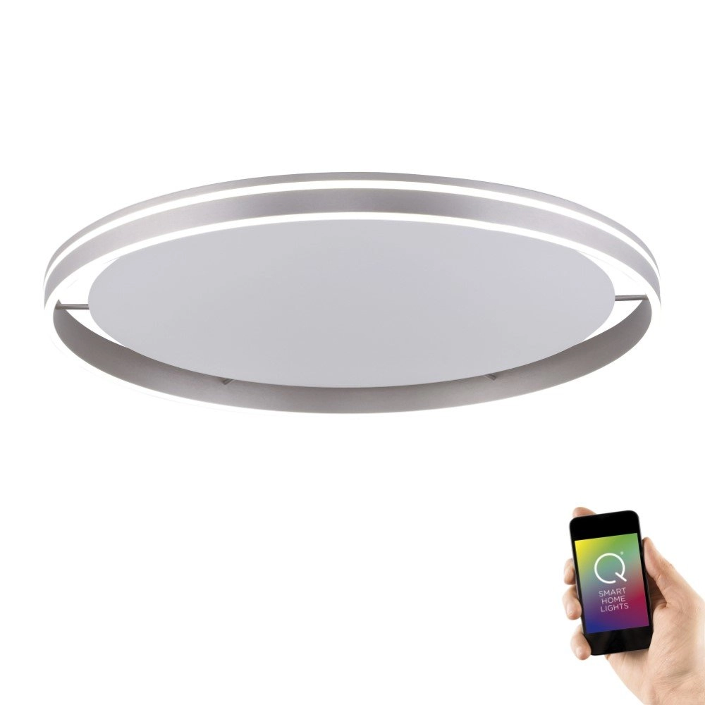 Smart ceiling lamp Q-Vito Ø 80cm Paul Neuhaus 4012248333969