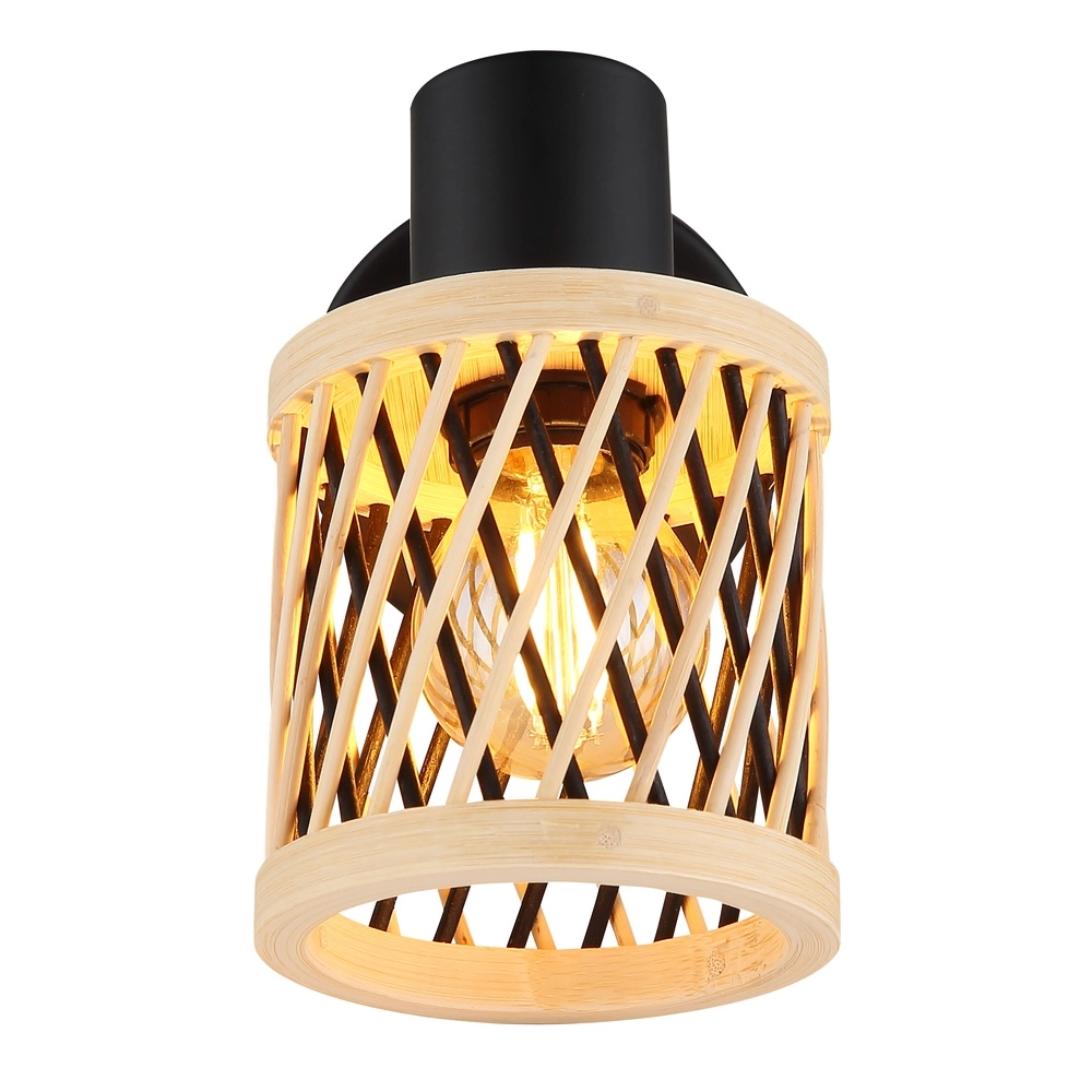 Wall lamp Mali black with cap Globo 9007371528714