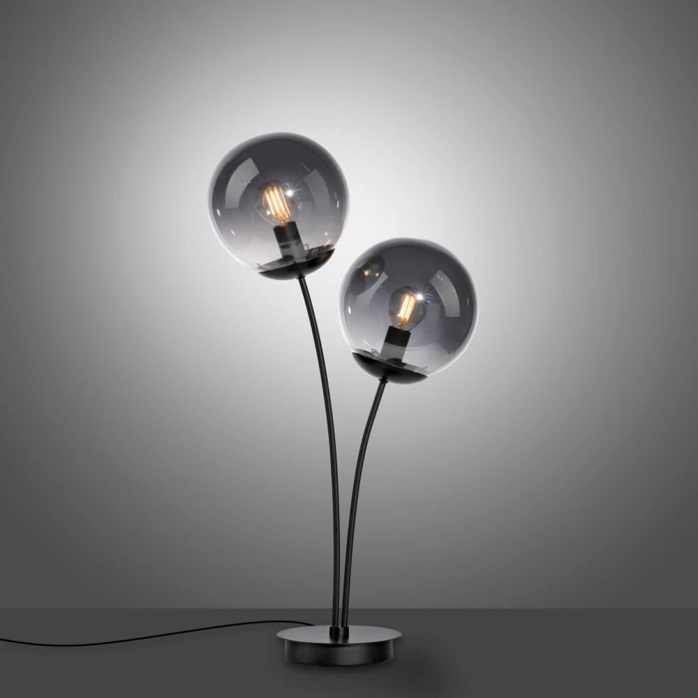 Table lamp Big Widow black Just Light 4043689988401