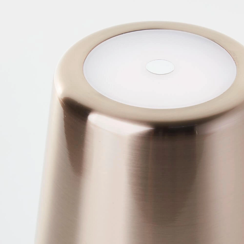 Rechargeable table lamp Xaana copper Brilliant 4004353441448