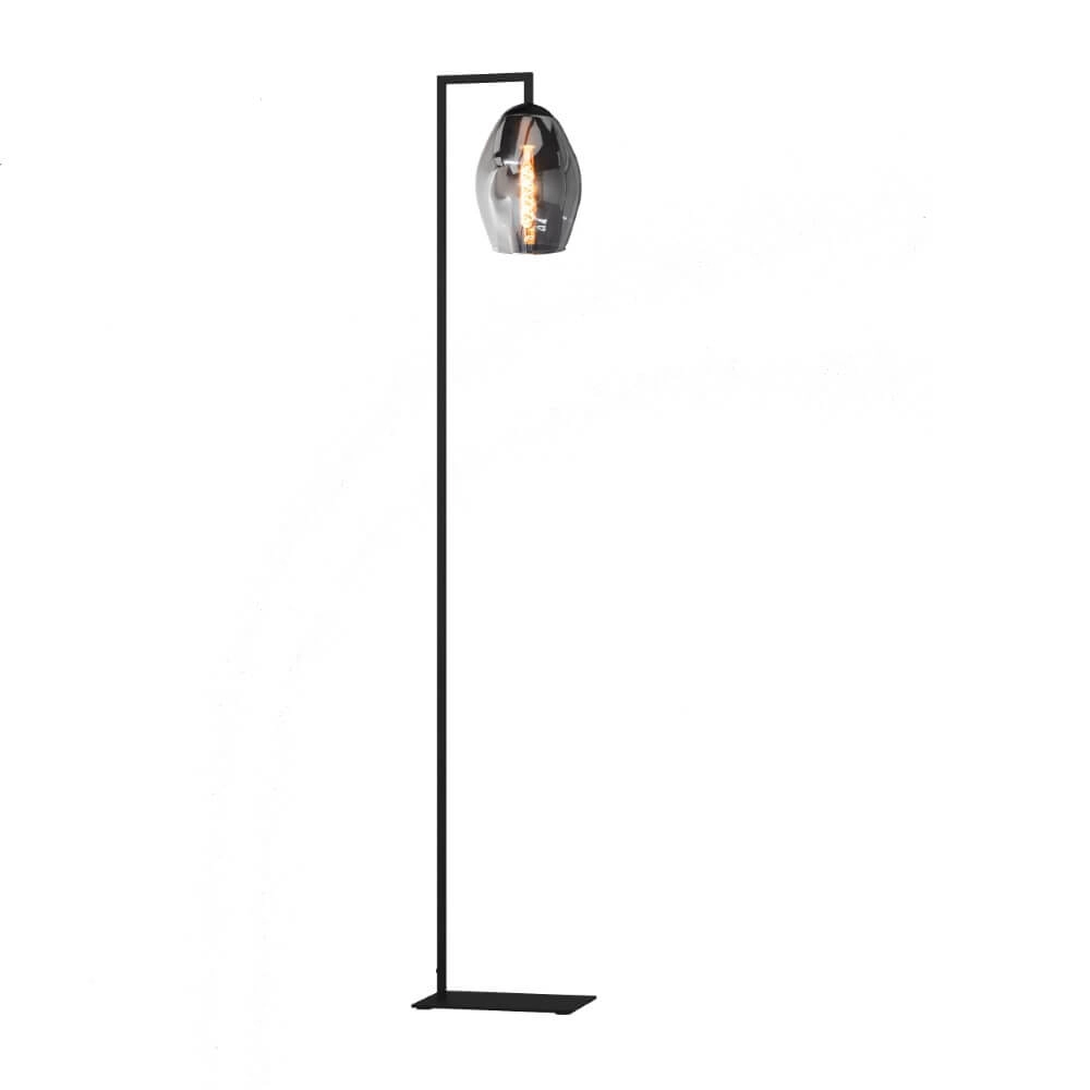Floor lamp Estanys black