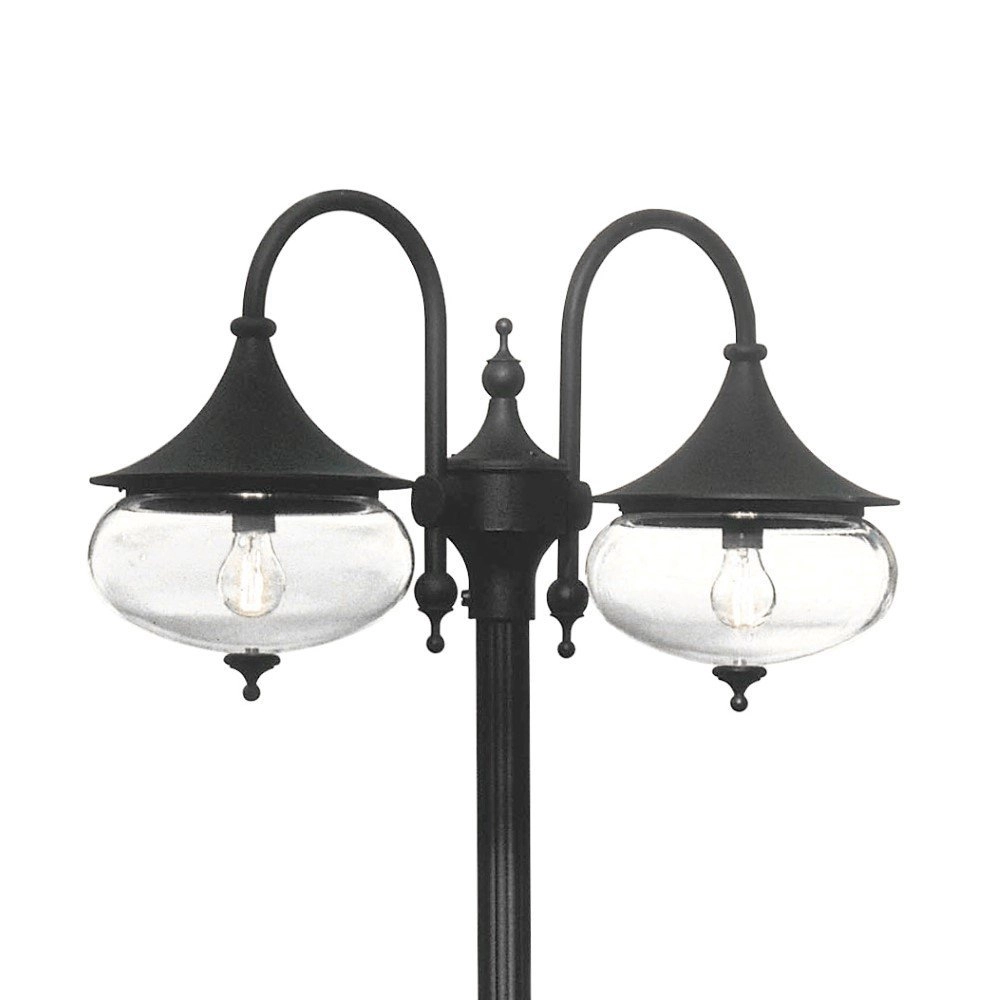 Lantern lamp Libra 2-light black
