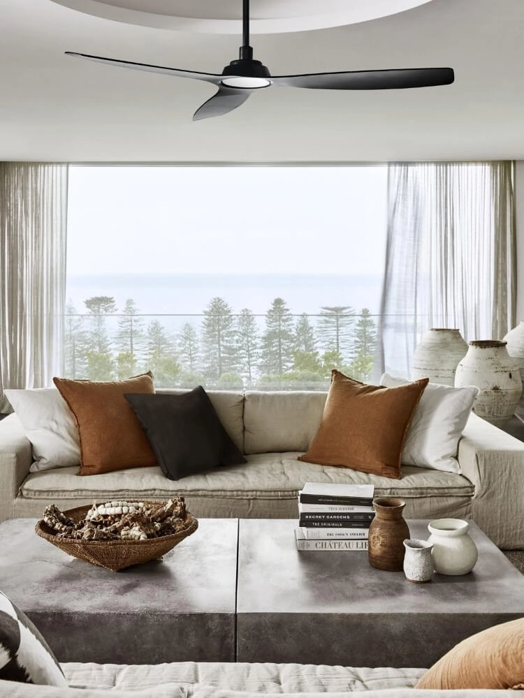 Ceiling fan black Moto Ø 132cm Beacon 9333509151678