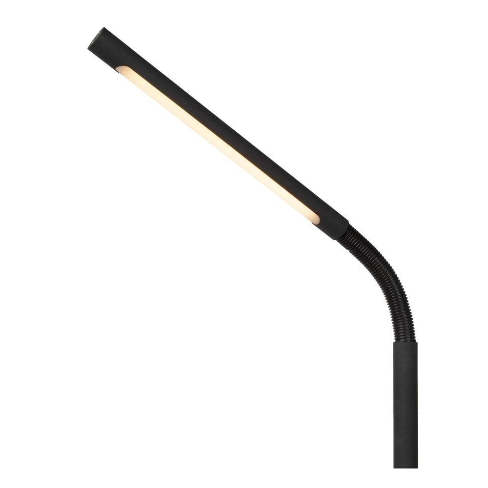 Rechargeable reading lamp Gilly Black Lucide 5411212361189