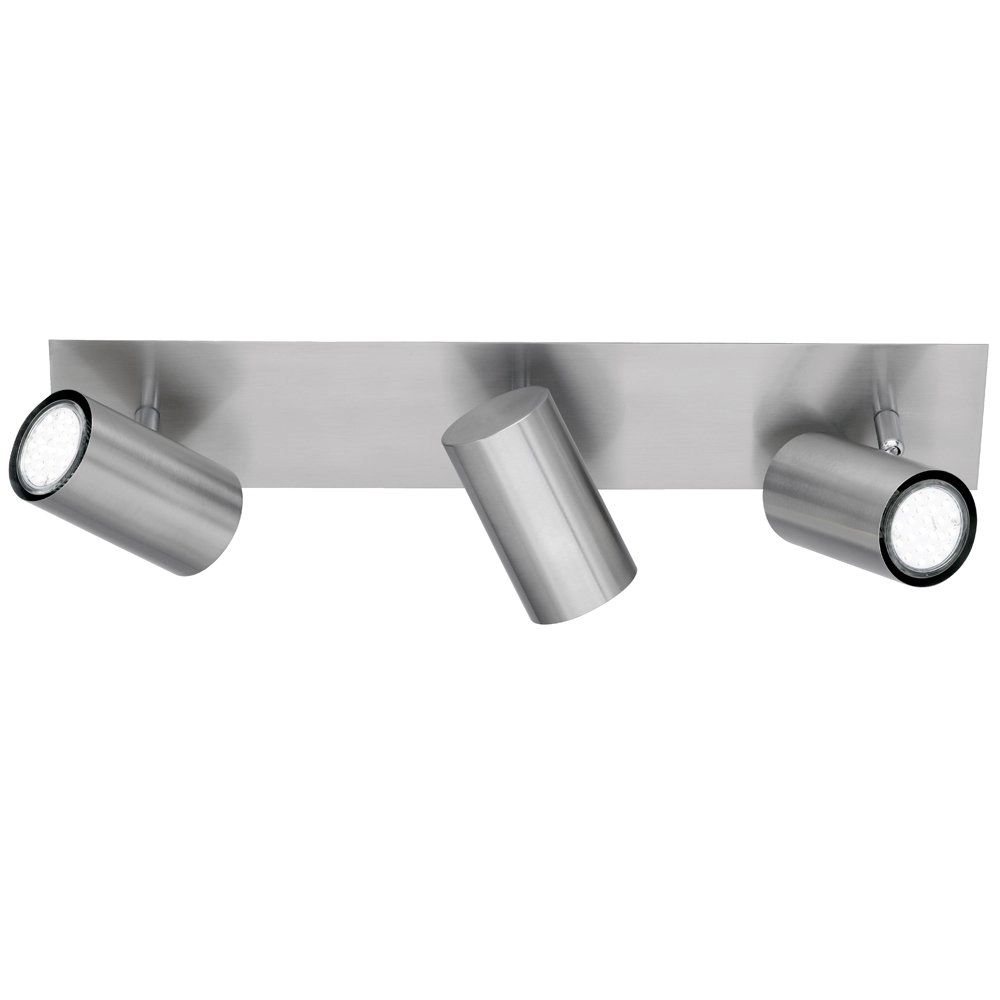 Ceiling spot Series 8024 3-light nickel matt